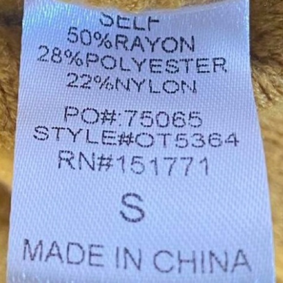 Yellow Turtleneck Sweater - Picture 9 of 9